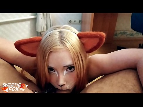 ❤️ Kitsune pogoltne kurac in spermo v usta ❤️❌ Porno pri nas ☑
